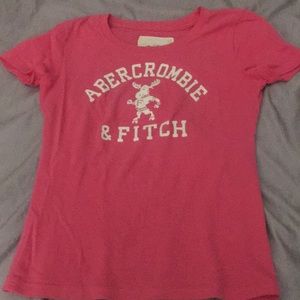 Pink A&F tee